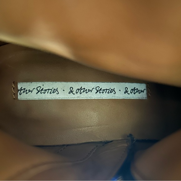 & OTHER STORIES Velvet Platform Booties - Picture 7 of 10